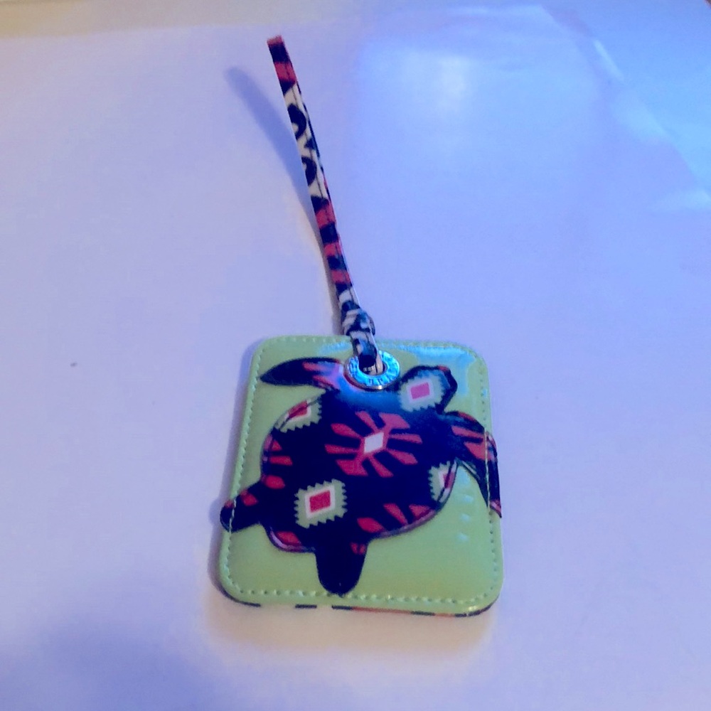 Vera Bradley luggage tag